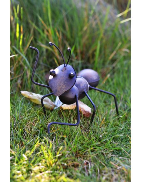 Mrówka metalowa czarna - Dekoracja