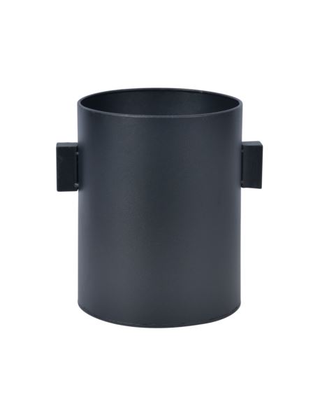 Osłonka metalowa czarna cylinder h24,5