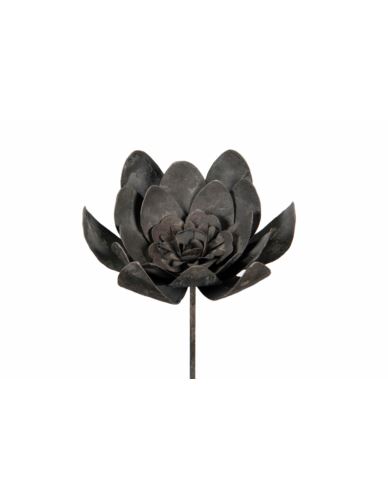 Kwiat metalowy na piku 107cm
