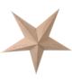 Gwiazda papierowa beżowa ze złotym D75cm