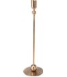 Świecznik Metal Pojedynczy Złoty H33 cm