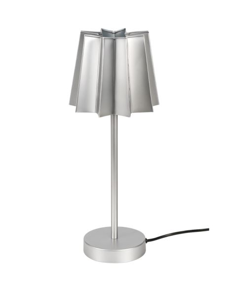 Lampka Nocna Stalowy Klosz