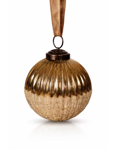 Bombka szklana Miedź - 2 wzory