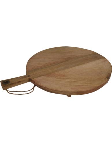 Deska drewniana do krojenia/serwowania okrągła